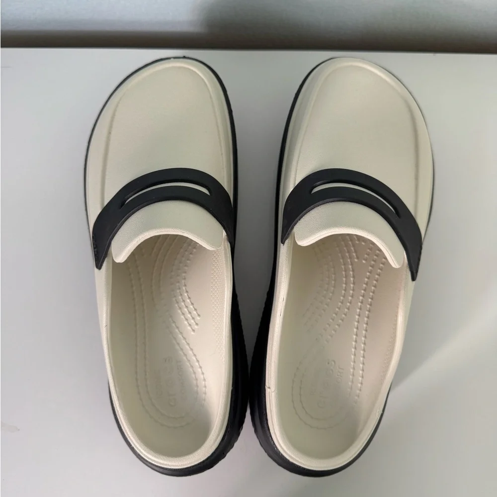NEW Crocs Stomp Loafers Platform s 7 - Picture 4 of 6